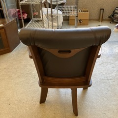 H2507-361 GRANDE CHAIR ダイニングチェア 回転① キズ汚れ有りの画像