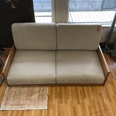 ローソファ　ナチュラルの画像