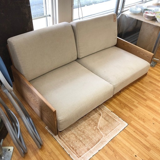 ローソファ　ナチュラル