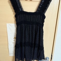 水玉チュニック　M sizeの画像