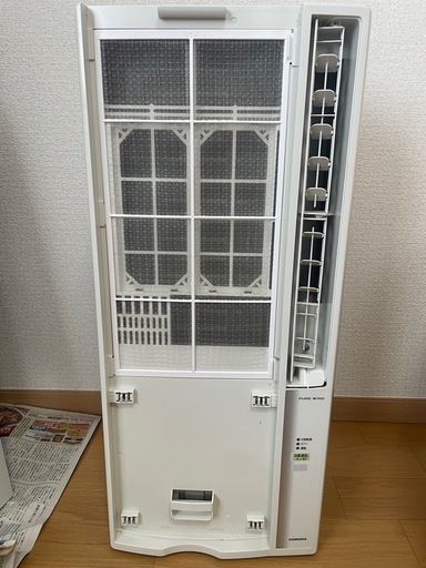 【お譲り先決定】窓用エアコン 冷房専用 【窓延長枠付】　コロナCW-1622R 2022年製