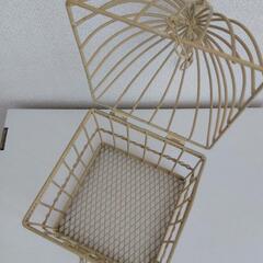 鳥かご　プランツ　ハンギング　アンティークの画像