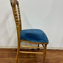 家具　椅子　天然木ダイニングチェア　おしゃれ　全部で4脚の画像