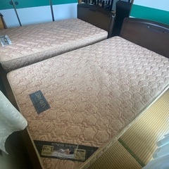 セミダブルベッド2台お譲りします！の画像
