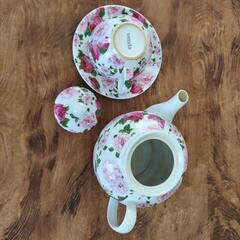ドイツの花茶セット 1 カップの画像