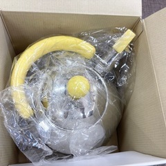 【未使用品】笛吹きケトル やかん 25ℓ スンテンレスの画像