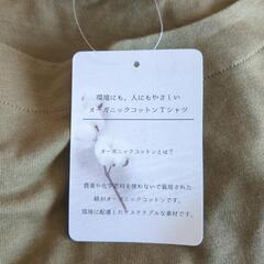 新品　オーガニックコットンカットソーの画像