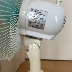 Forest Life スタンド扇風機 ホワイト　30cmメカ式リビング扇の画像