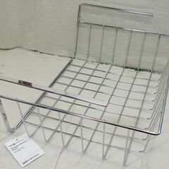 ☆吊戸棚バスケット 330円商品【未使用】の画像
