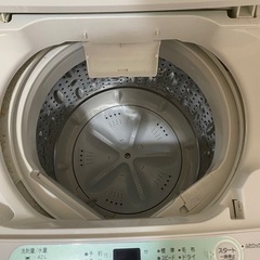 冷蔵庫、洗濯機、電子レンジの画像