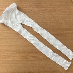 新品未使用　レースタイツ　タイツ　花　藤　100〜125cmの画像