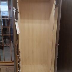 リユースのサカイ栃木店★ジモティ割あり★  ワードローブ ブラウン W84×D56×H208 クリーニング済み TC9976の画像