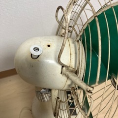 扇風機　レトロ　動作品　付属品付きの画像