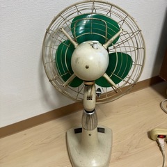 扇風機　レトロ　動作品　付属品付きの画像
