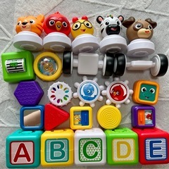 ベビーアインシュタイン　コネクタブル　マグネット　ブロック　ベビー　知育玩具の画像