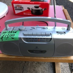 NO：3836  小泉ラジオカセットレコーダー‼️  美品超お買い得品❣️の画像