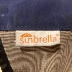 sunbrella サンブレラ　ストライプ メッセンジャーバッグの画像