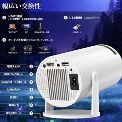 【新品未使用】プロジェクター
の画像