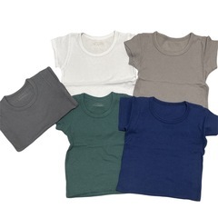 【合計なんと20点！】90サイズ　ベビー服セット（肌着8点&Tシャツ5点&ズボン7点）の画像