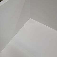 J1159【リユースのサカイ柏店】松田家具　キッチンボード　ホワイト　クリーニング済の画像