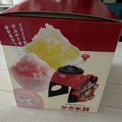 かき氷器　ミッキーマウスの画像