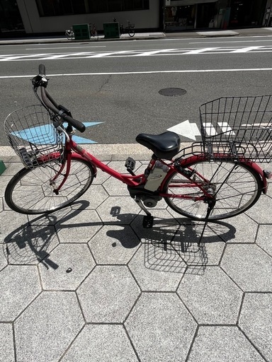 中古 Panasonic電動アシスト自転車　8.9Ah4点灯　大阪 中古20インチ Panasonic電動アシスト自転車8.9Ah4点灯大阪