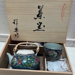 急須&湯呑みのセットの画像