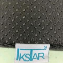 0728-138 IKSTAR チェアパッド 低反発クッション ブラックの画像
