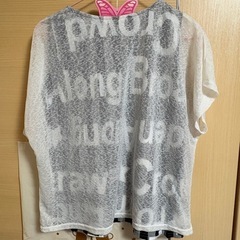 透け感Tシャツ　160cmの画像