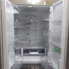 6ドア冷蔵庫 430L 2016年製 日立 R-F440F 真空チルドルーム８Ｌ 新鮮スリープ野菜室 ファミリーサイズ 400リットルクラス HITACHI フレンチドア 観音開き 札幌 西野店の画像