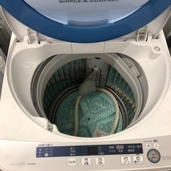 SHARP 全自動洗濯機　ES-GE55Pの画像