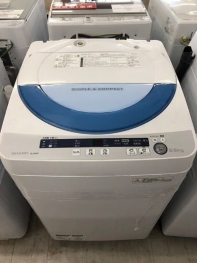 SHARP 全自動洗濯機　ES-GE55P