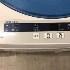 SHARP 全自動洗濯機　ES-GE55Pの画像