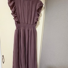 フリル袖ワンピースの画像
