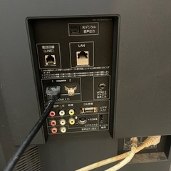 REGZA テレビ　一部傷ありの画像