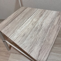 椅子　チェア　ホワイト系　美品の画像
