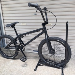 美品 BMX 20インチ マットブラック 初心者向け  の画像