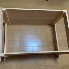 木製棚　パインラック　ニトリ　の画像