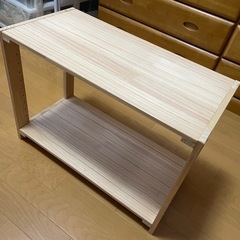 木製棚　パインラック　ニトリ　の画像