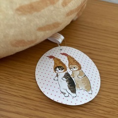 えびにゃん　BIG ぬいぐるみの画像