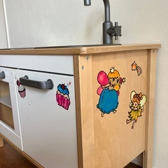 IKEAのキッチン 差し上げます！小物付き の画像