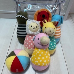 ボーリングおもちゃぬいぐるみの画像