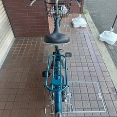 26インチ　パナソニックPanasonic電動アシスト自転車　紺色の画像