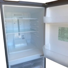 【ジ0728-09】スタイリッシュな黒‼️Panasonic ノンフロン冷凍冷蔵庫　NR-B14BW-T形　2019年製の画像
