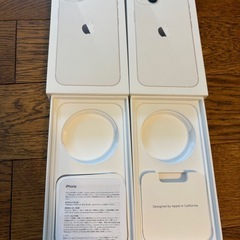 新品　iPhone13 箱　4つセットの画像