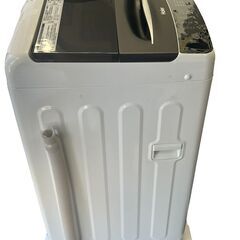ハイアール 全自動洗濯機 5.5kg JW-U55B(K) 2024年製 ブラック ホワイト 未使用再生品の画像