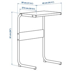 IKEA サイドテーブル　3個(バラ売り可)　BRUKSVARA ブルクスヴァーラの画像