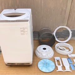 東芝　5.0kg洗濯機　AW-5G8（W）の画像