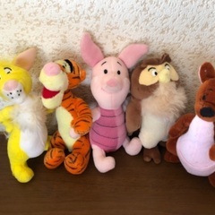 くまのプーさん　ぬいぐるみ　ディズニーの画像
