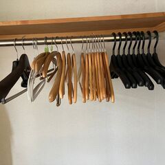 無料！ ハンガー多数（約３０本）の画像